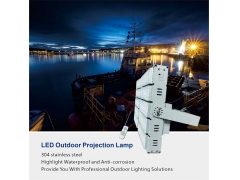 Marine LED Flood Lights - Marine Modular Reflector 500W Flood Lights Green
